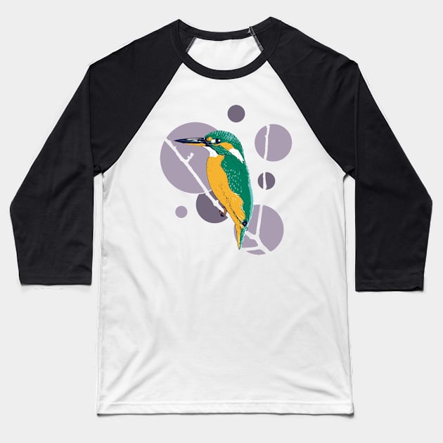 Kingfisher Baseball T-Shirt by Savousepate